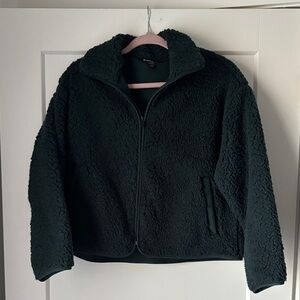 Athleta Sherpa Full Zip Jacket